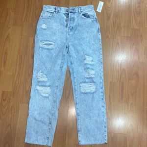 Pacsun High Rise Straight Jeans